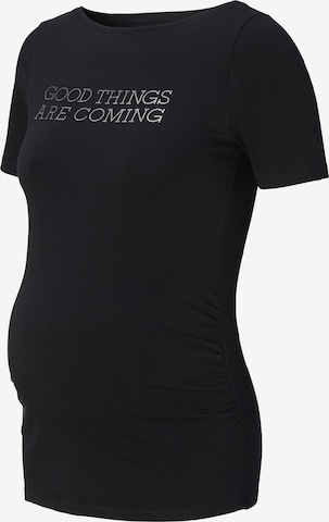 Esprit Maternity Shirt in Black: front