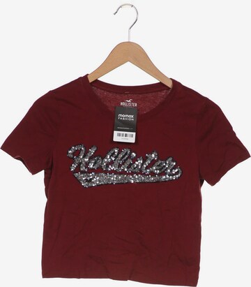 HOLLISTER T-Shirt S in Rot: predná strana