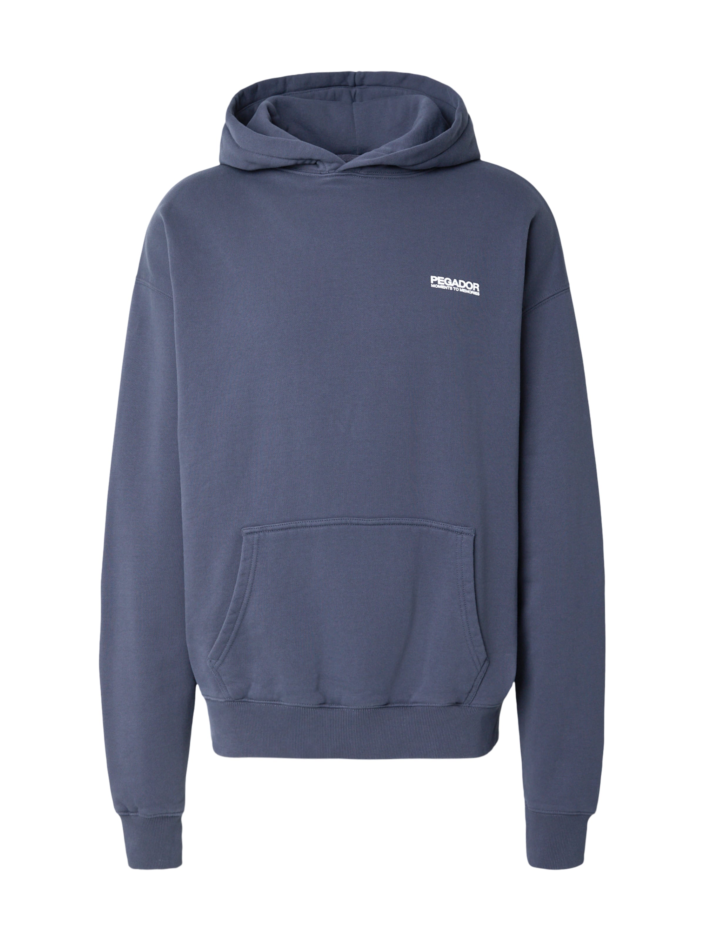 Pegador Sweatshirt 'Hattem' i blå: forside