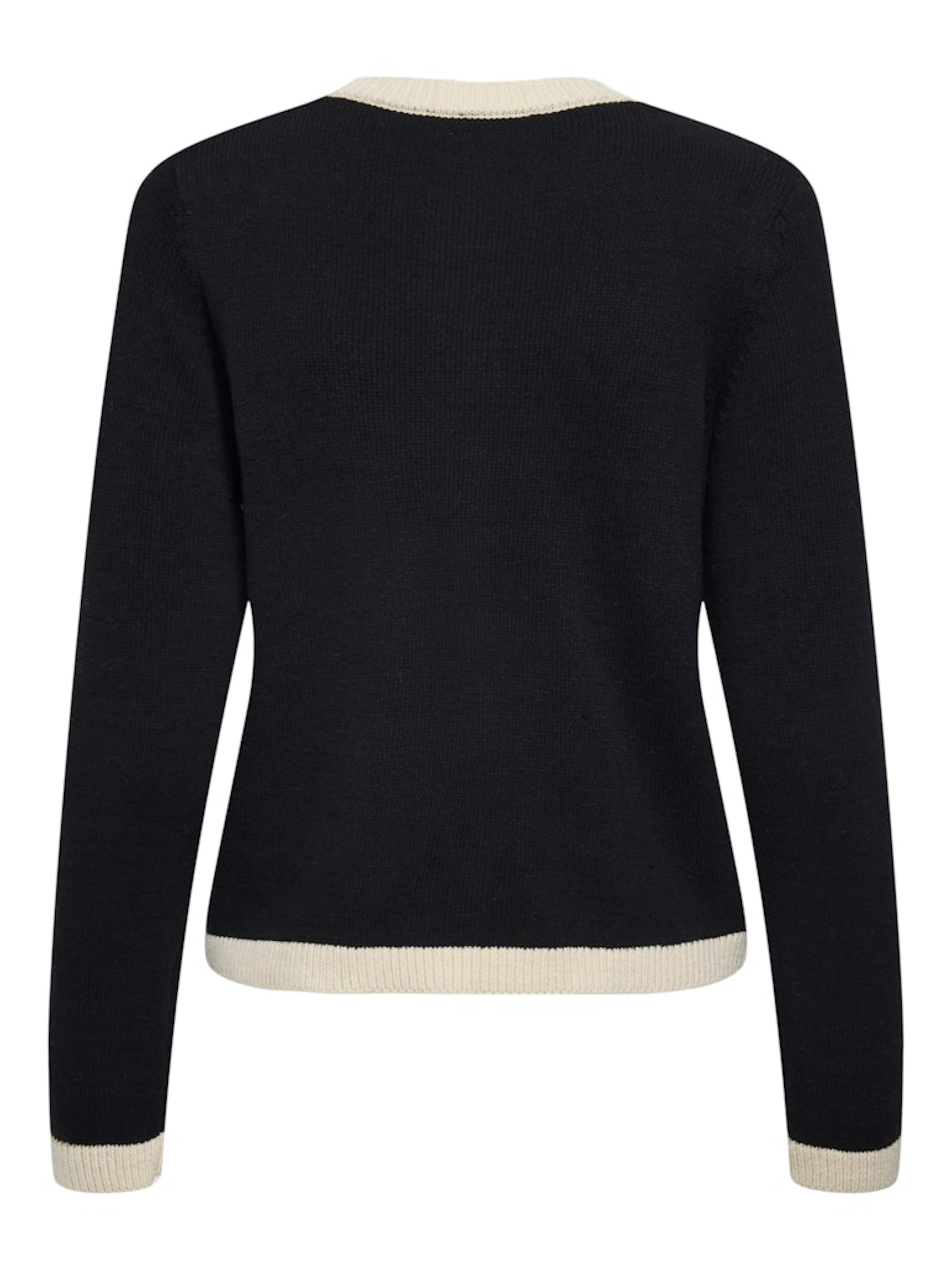 ONLY Strickjacke in Schwarz