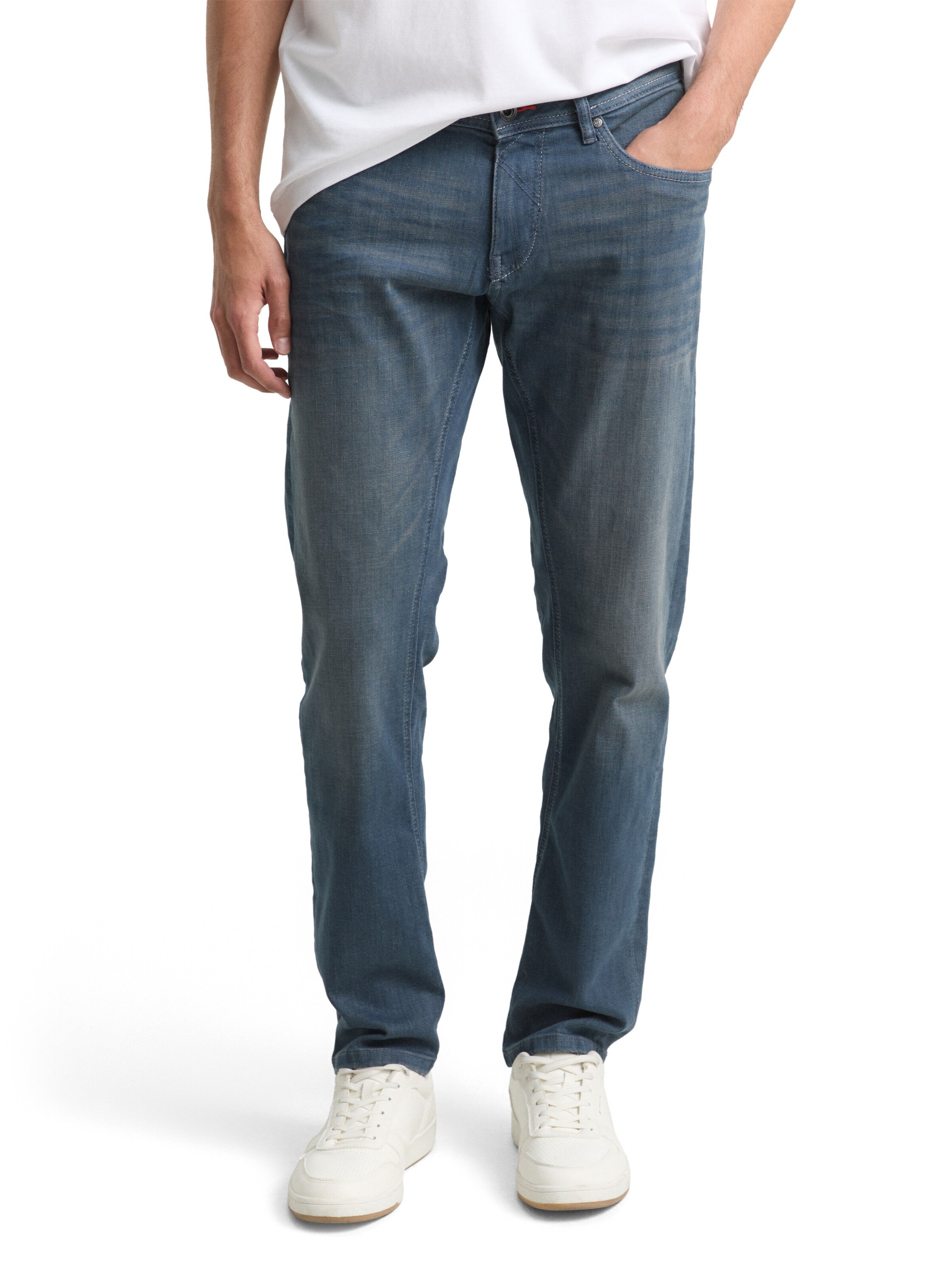 TOM TAILOR Tapered Jeans 'Curt' in Blue: front