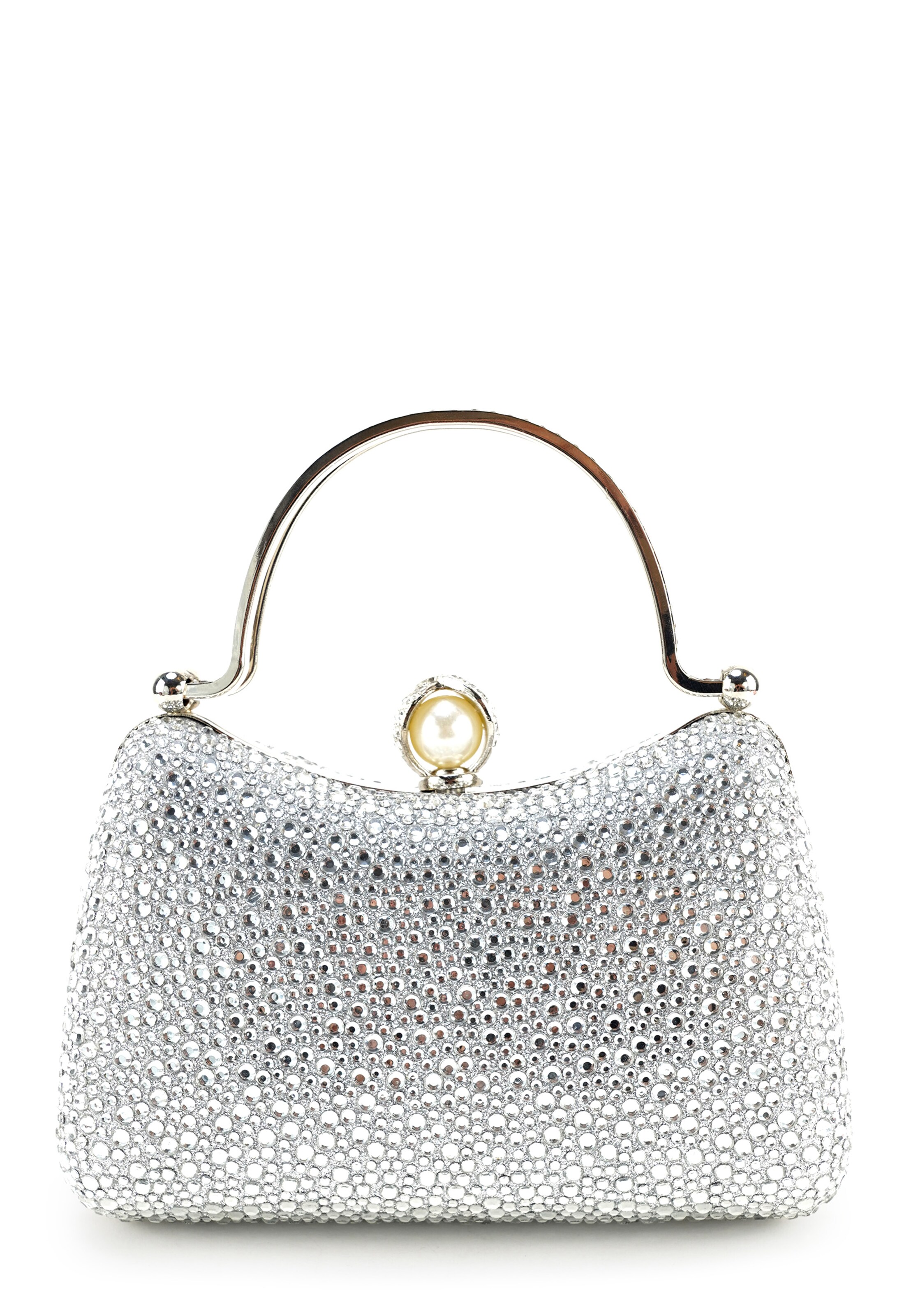 HARPA Clutch 'ORALEI' in Silver