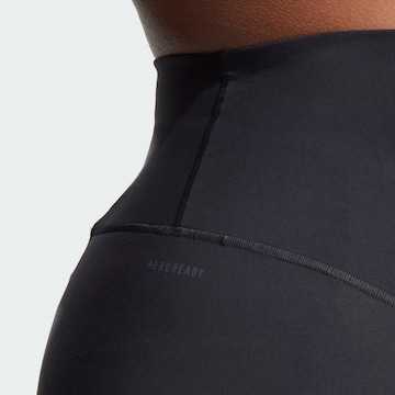 ADIDAS PERFORMANCE Skinny Sporthose 'All Me Luxe' in Schwarz