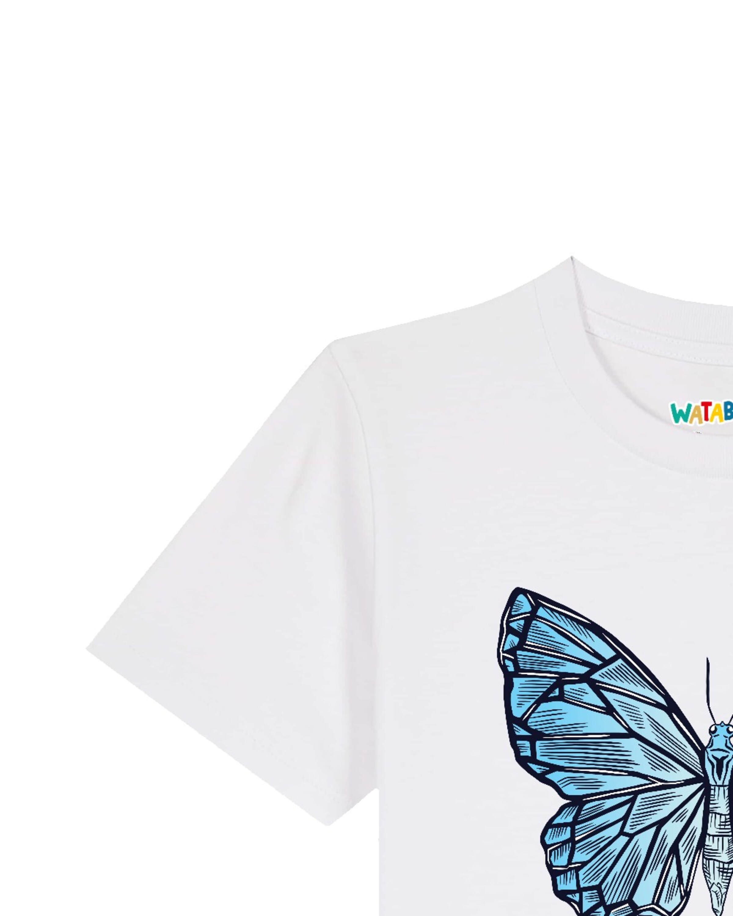 T-Shirt watabout.kids en blanc