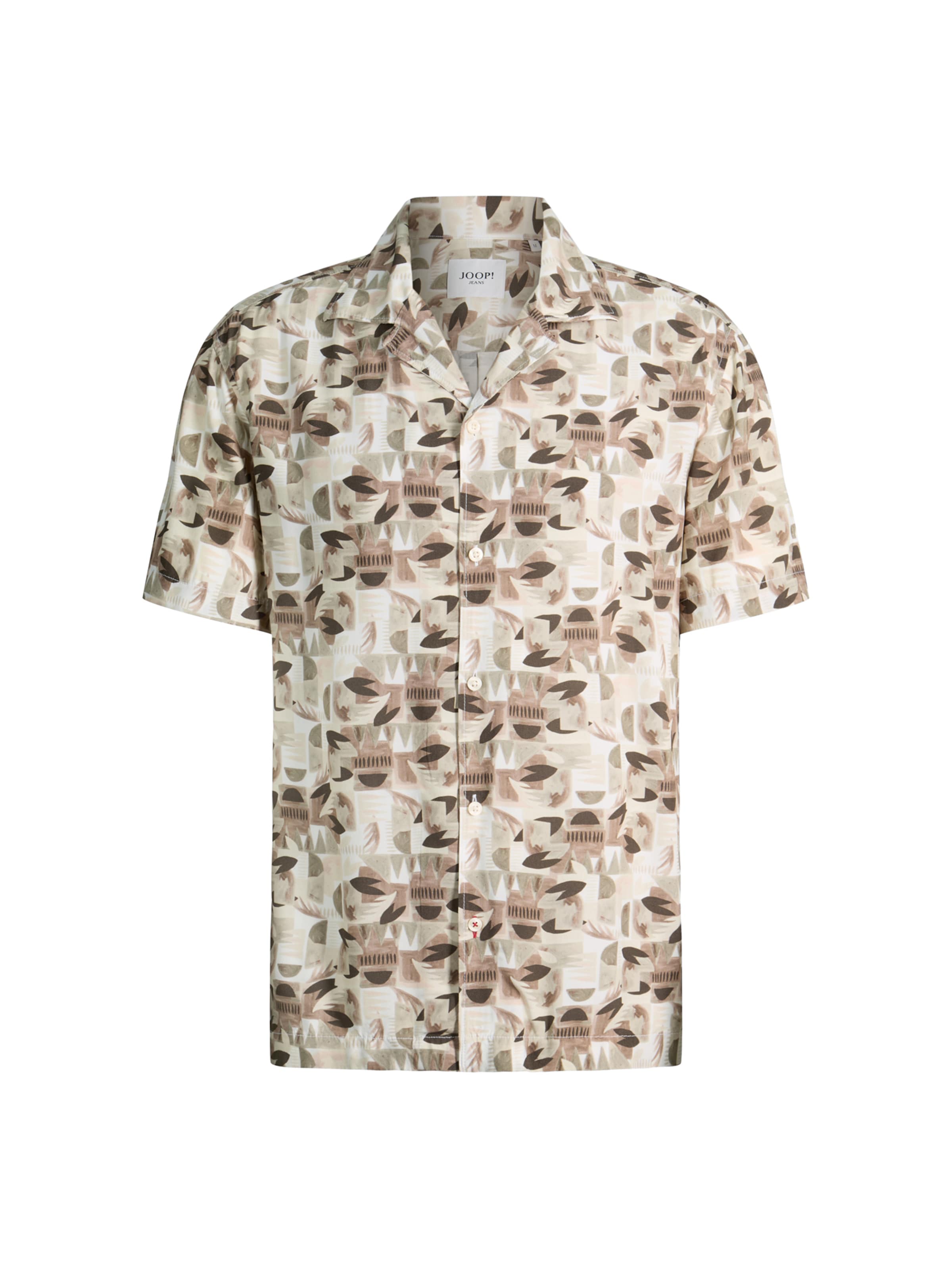 Coupe regular Chemise 'Hanes' JOOP! Jeans en beige : devant