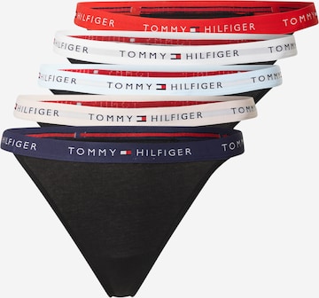 Tommy Hilfiger UnderwearTanga gaćice - crna boja: prednji dio