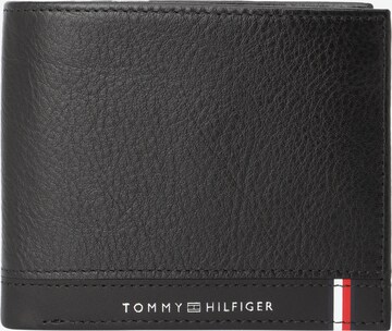 TOMMY HILFIGER Portemonnaie in Schwarz: predná strana