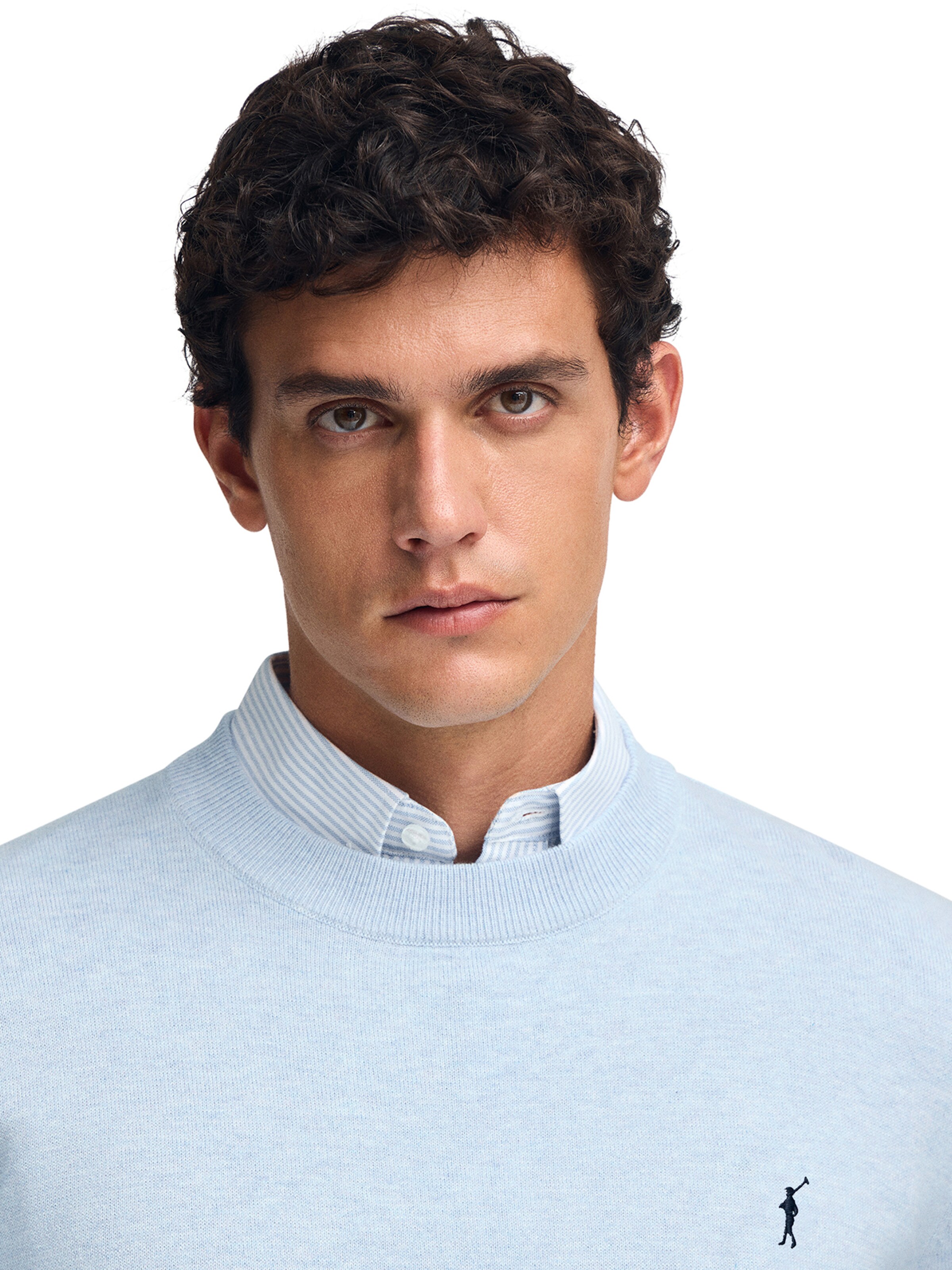 Polo Club Pullover in Blau