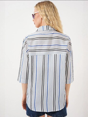 Chemisier Bigdart en bleu