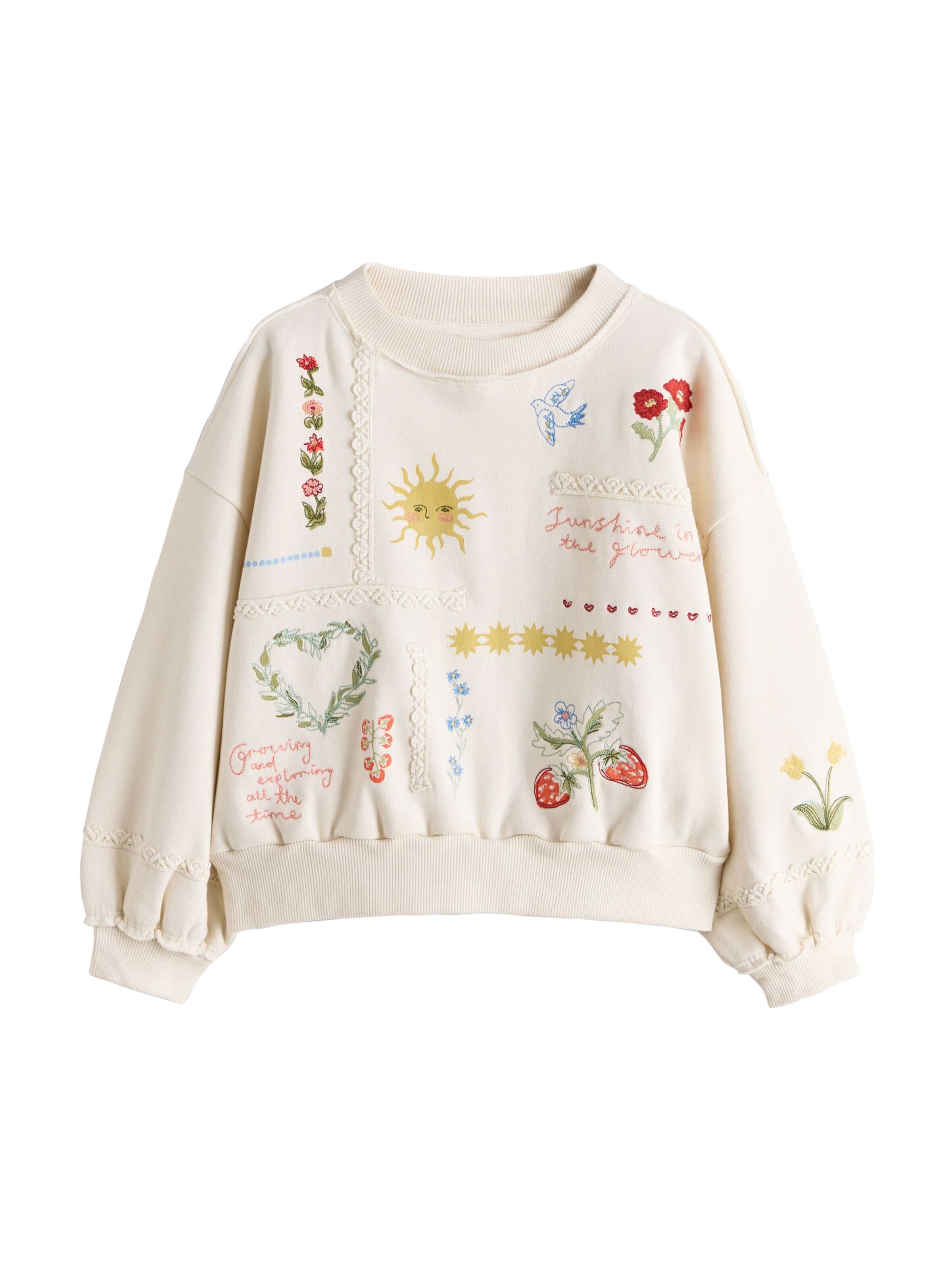 Next Sweatshirt in Beige: Vorderseite