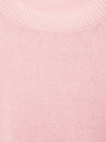 MANGO Sweater 'TULIPON' in Pink