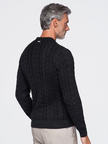 Ombre Sweater in Black