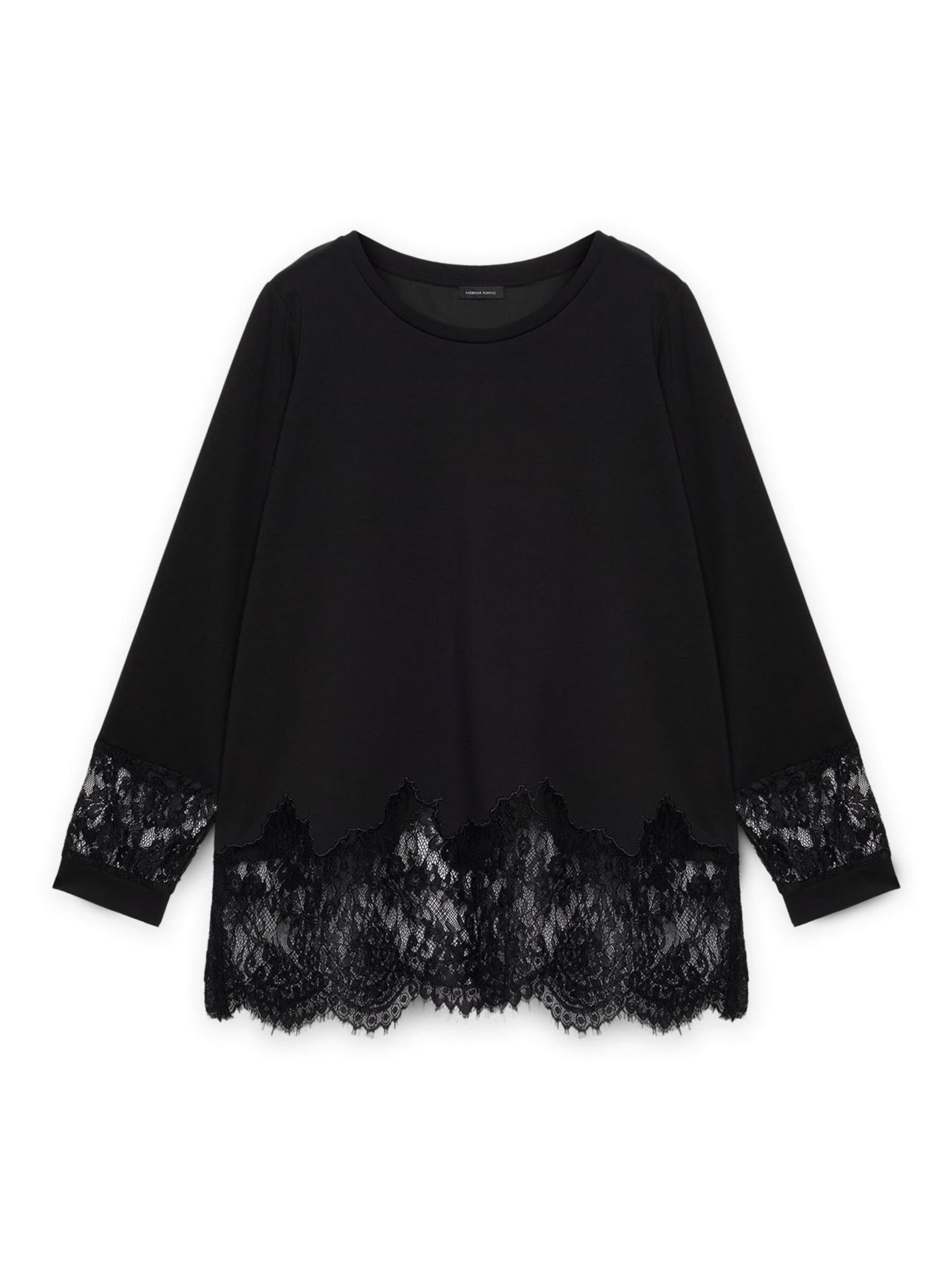 Fiorella Rubino Trui in Zwart: voorkant