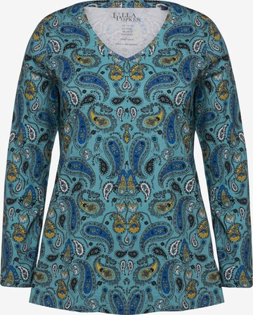 Ulla Popken Shirt in Blauw: voorkant