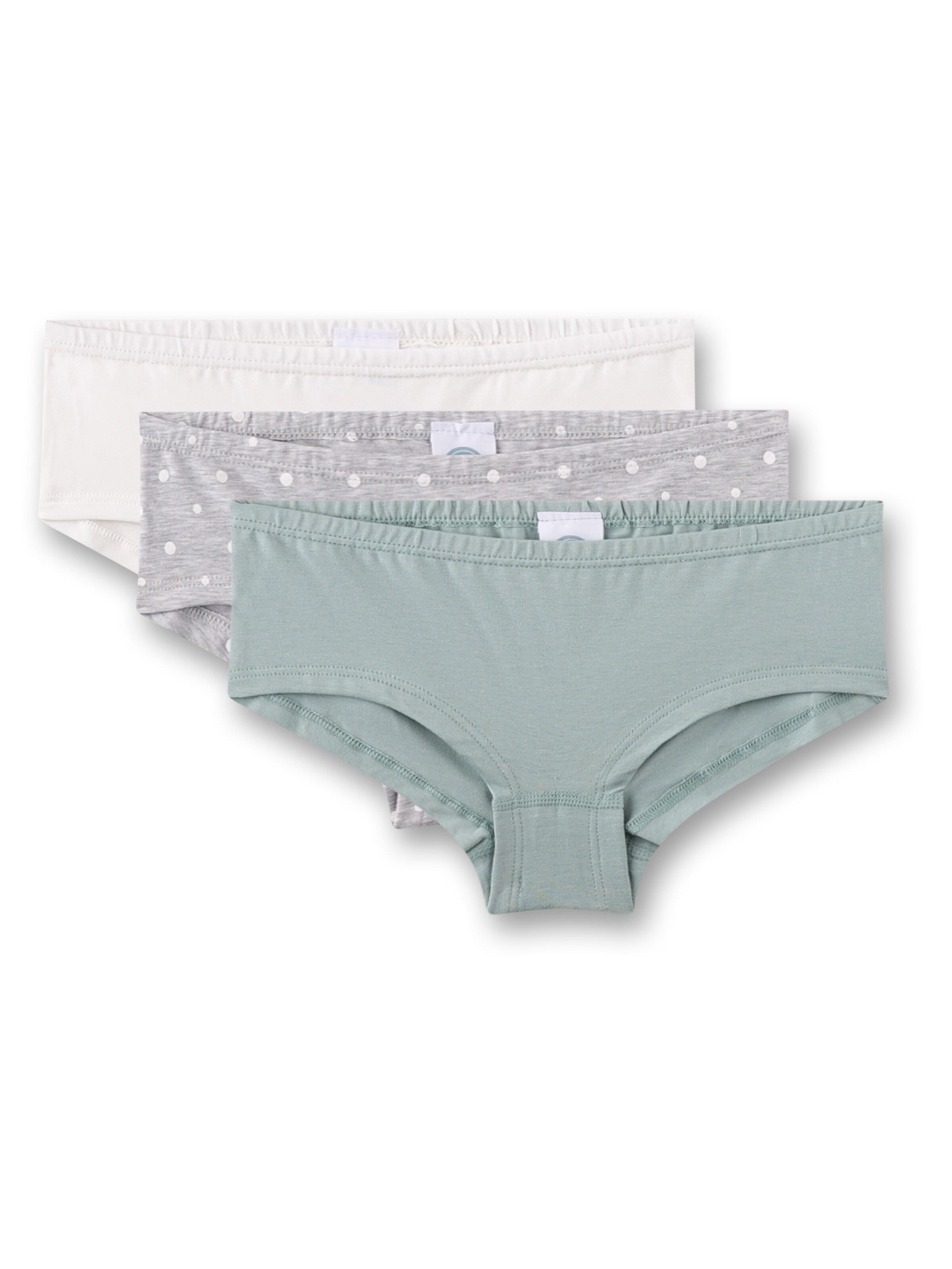 Sanetta Slip in Grau: Vorderseite
