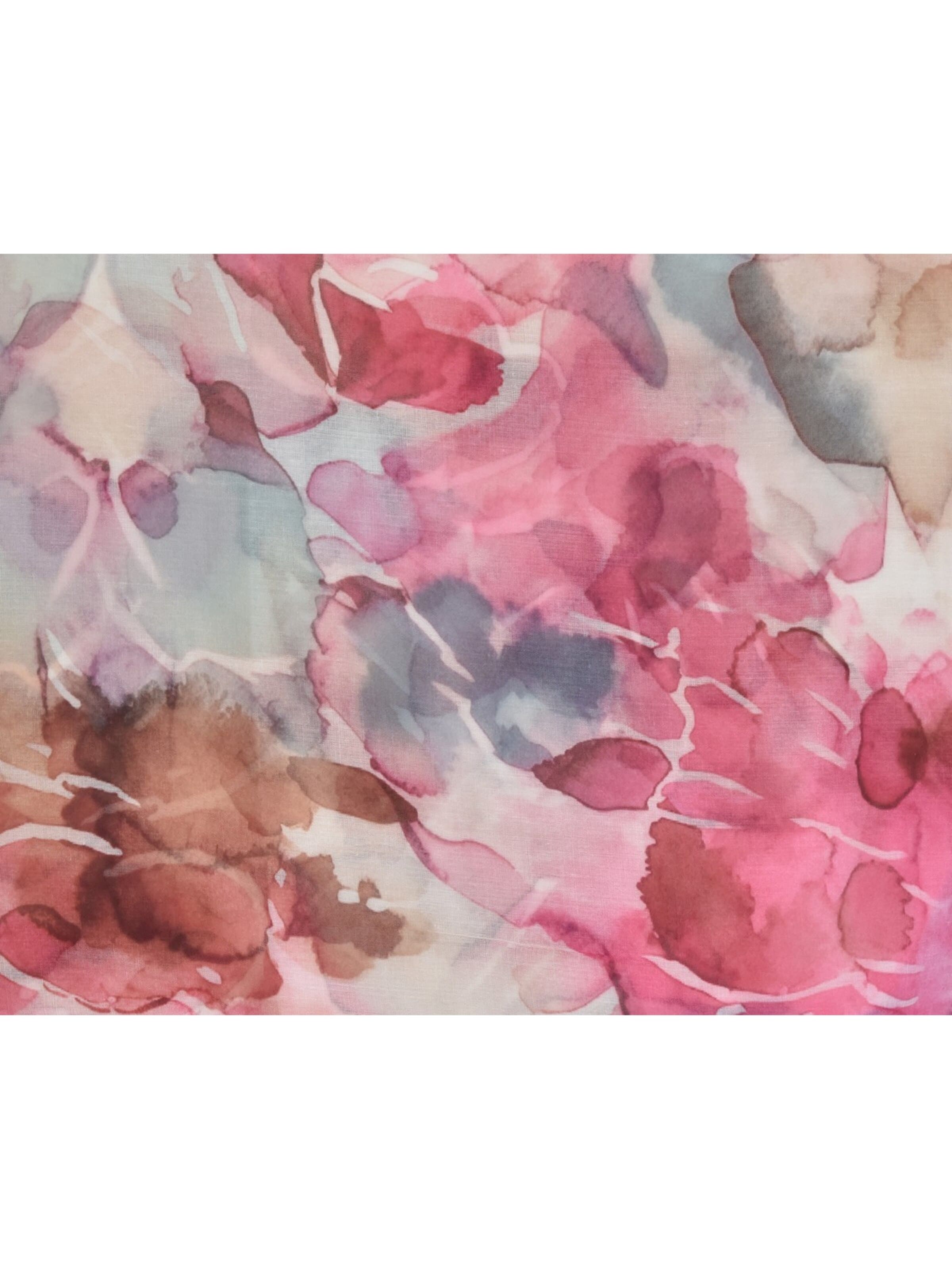 styleBREAKER Schlauchschal 'Aquarell Loop Floral'‌‌‌‌‌‌ in Pink