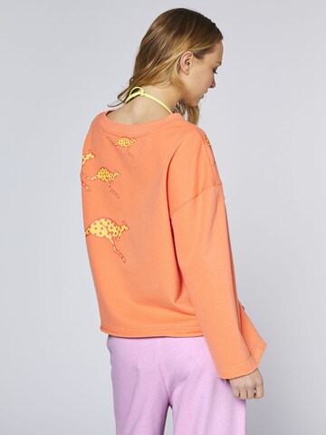 CHIEMSEE Sweatshirt in Orange