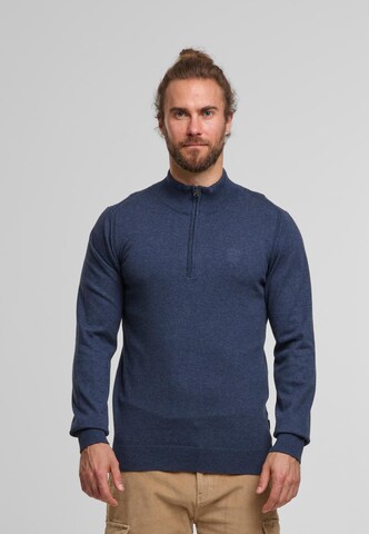 Sweat-shirt 'INLilamos' INDICODE JEANS en bleu