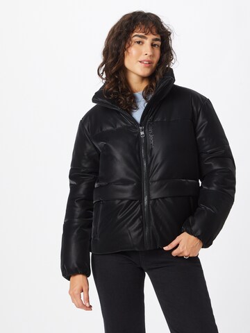 Calvin Klein Jeans Between-Season Jacket in Black: front