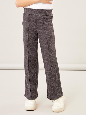 NAME IT Wide leg Pants 'Nilea' in Grey