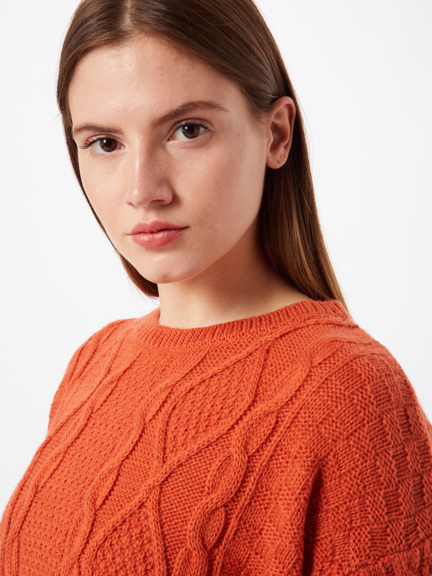 Swetry & dzianina Odzież LTB Sweter ZAFACO w kolorze Pomarańczowym 