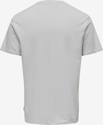 Only & Sons T-Shirt 'ASHER' in Grau