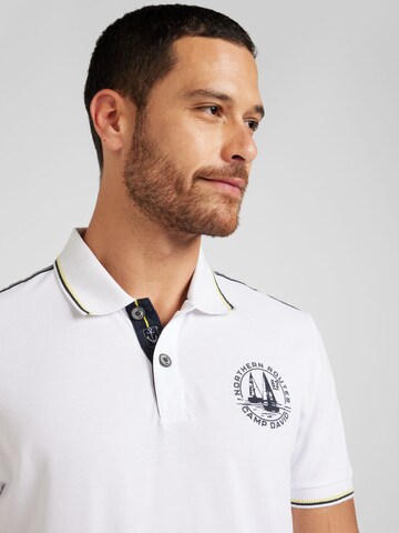 CAMP DAVID Shirt 'Cruise North' in Wit
