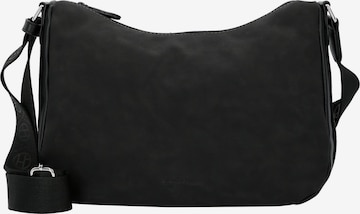 TOM TAILORTorba preko ramena 'Yara' - crna boja: prednji dio