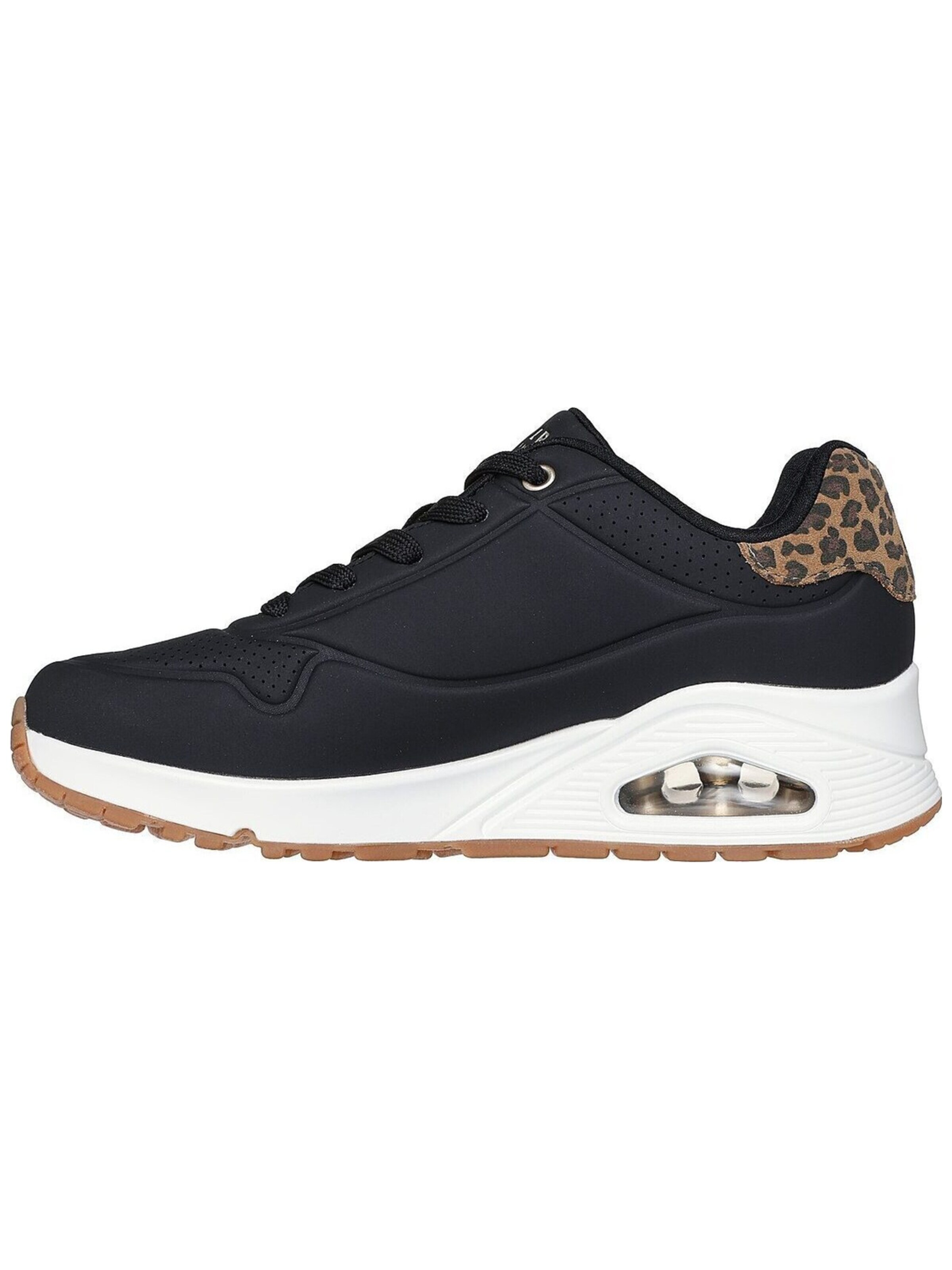 SKECHERS Низкие кроссовки 'UNO' в Черный