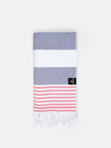 MARSIKOH Beach Towel 'Marina' in Blue: front