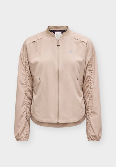 ASICS Sportjacke 'NAGINO' in XS in sand, Produktansicht