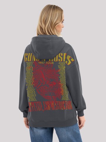 F4NT4STIC Sweatshirt 'Guns N' Roses 1987 Tour Vintage Rock' in Zwart