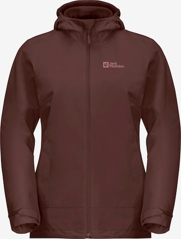 JACK WOLFSKIN Outdoorjas 'Moonrise' in Lila: voorkant