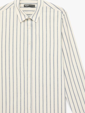 Koton Regular fit Button Up Shirt in Blue