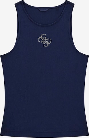 Top 'W6RP39 KD092' di GUESS in blu: frontale