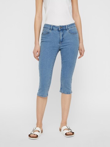 VERO MODA - Slimfit Vaquero 'Hot Seven' en azul: frente