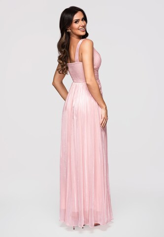 Ombre Abendkleid in Pink