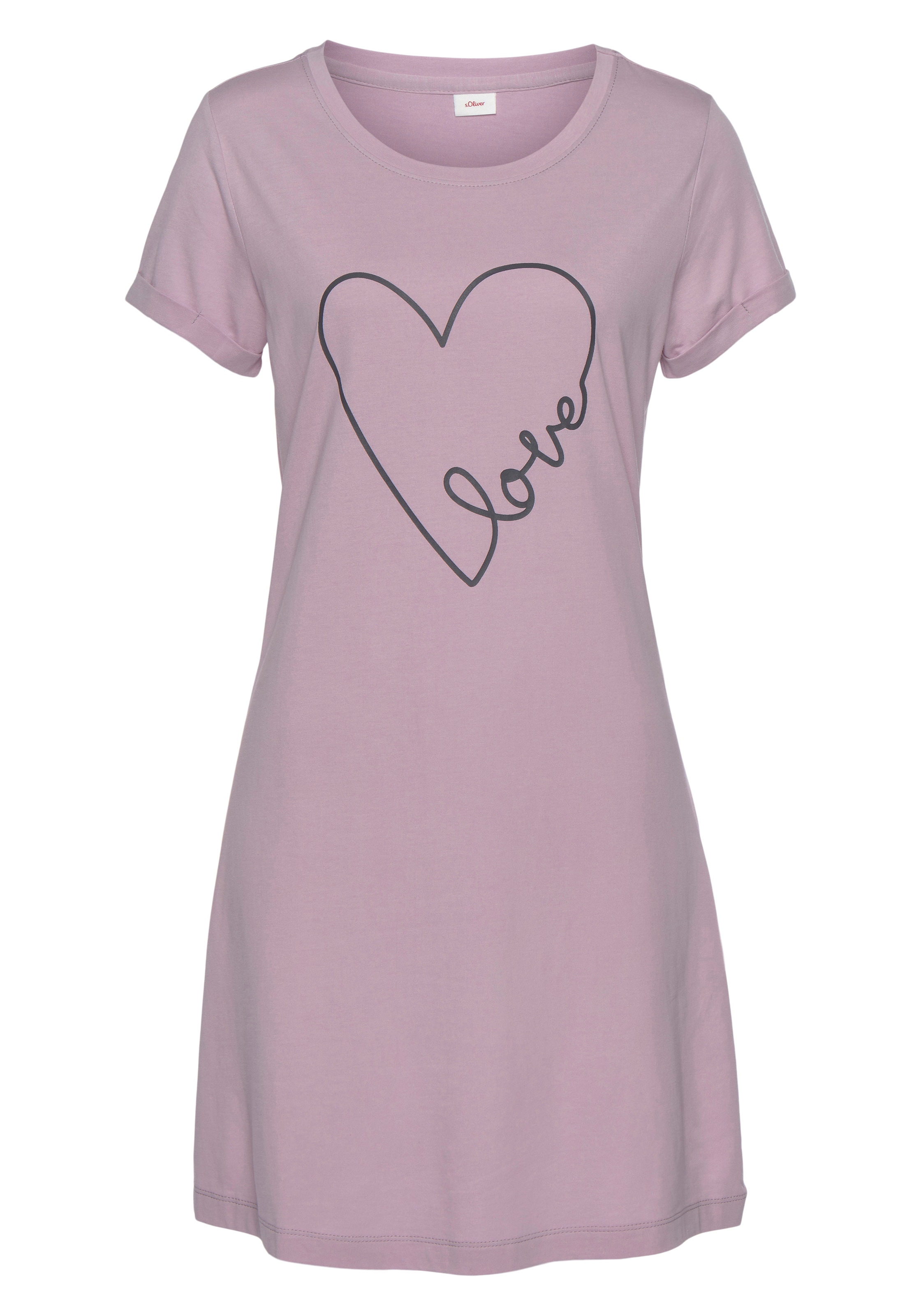 Tricou de la VIVANCE pe mov: față