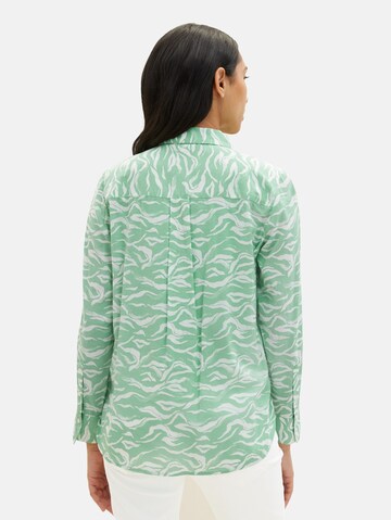 TOM TAILOR - Blusa em verde