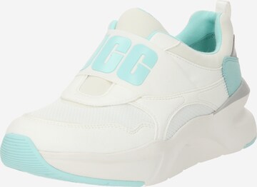 UGG Спортни обувки Slip On 'LA FLEX' в бяло: отпред