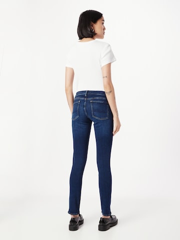 7 for all mankind نحيف جينز 'PYPER' بلون أزرق