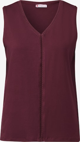 STREET ONE Top in Red: front