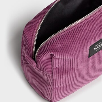 Wouf Cosmetic Bag 'Corduroy ' in Pink