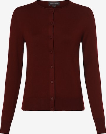 Franco Callegari Knit Cardigan in Red: front