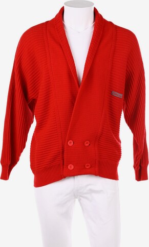 Carlo Colucci Strickjacke M in Rot: predná strana