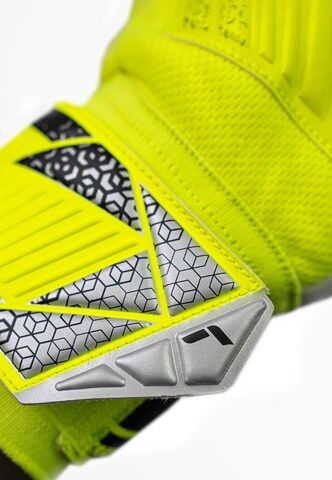 REUSCH Sports gloves 'Attrakt Grip' in Yellow