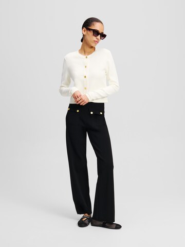 Karl Lagerfeld Knit cardigan in White
