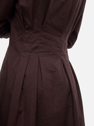 Robe-chemise Ambiance en marron