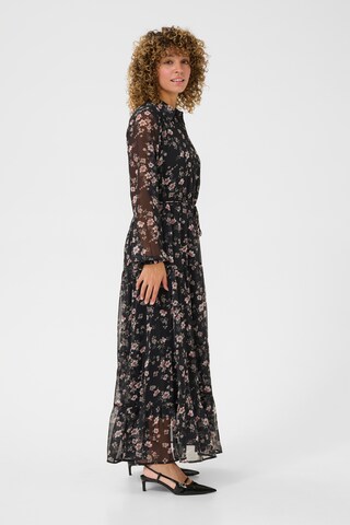 Cream Shirt dress 'Yuna' in Black