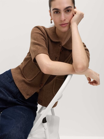 Cardigan Marks & Spencer en marron